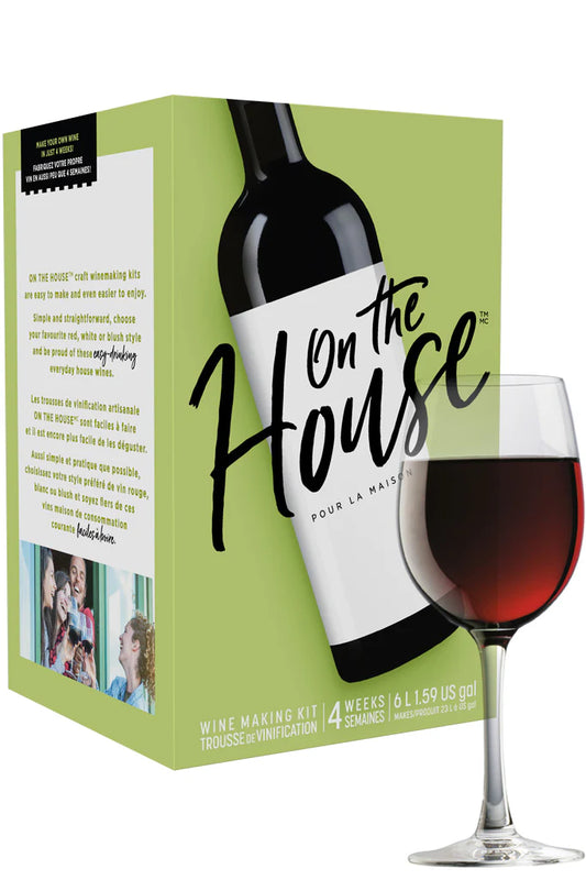 On The House 4-Week Merlot Wine